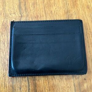 Giuseppe Zanotti black card case